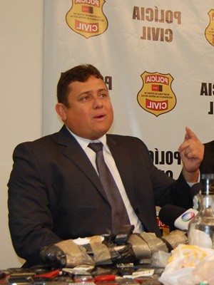 Wallber Vrigolino, secretário de Administração Penitenciária da Paraíba  (Foto: Jorge Machado/G1)