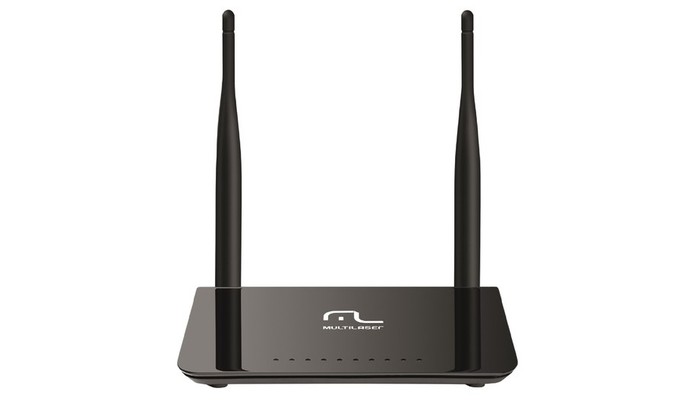 Multilaser Re075 vem com duas antenas e alcança 300 Mbps (Foto: Divulgação/Multilaser) Multilaser Re075 vem com duas antenas e alcança 300 Mbps (Foto: Divulgação/Multilaser)