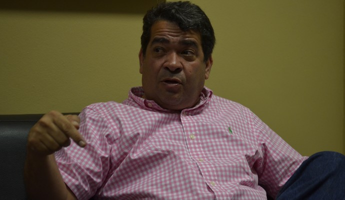 Amadeu Rodrigues, presidente da Federação Paraibana de Futebol (Foto: Amauri Aquino / GloboEsporte.com/pb)