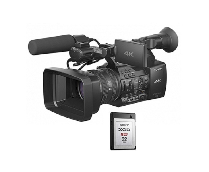 Câmera PXW-Z100 é compatível com os cartões XQD (Foto: Divulgação/Sony)