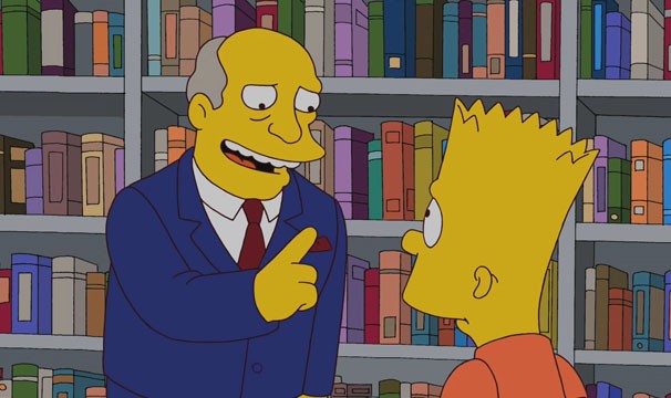 Rede Globo Os Simpsons Os Simpsons Superintendente Chalmers Tenta Disciplinar Bart 