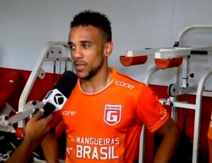 Carlos Renato meia Guarani-MG (Foto: Reprodução/TV Integração)
