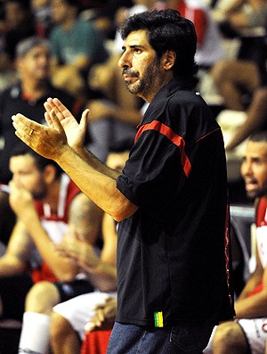 Gonzalo Garcia, técnico do basquete do Flamengo (Foto: Alexandre Vidal / Fla Imagem)
