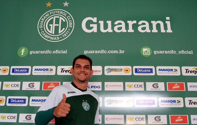 Edilson Guerra goleiro Guarani (Foto: José da Cunha / Guarani FC)