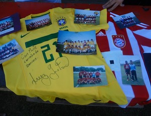 Camisa Brasil Bayern de Munique Luiz Gustavo (Foto: Filipe Rodrigues)