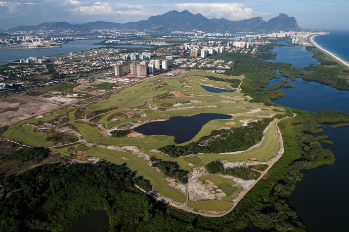 Campo de golfe olímpico (Foto: Gabriel Heusi/Brasil2016.gov.br)