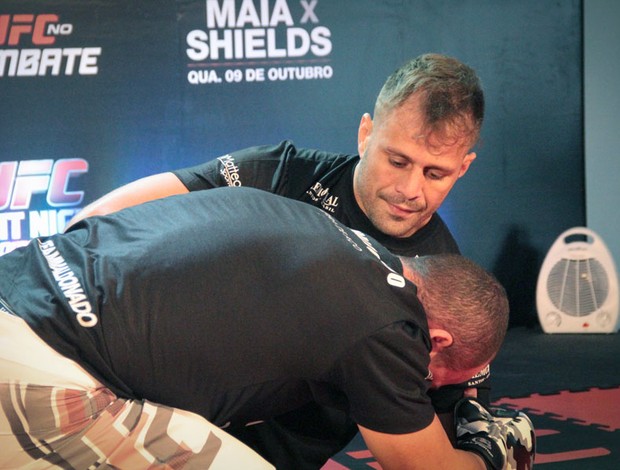 Fábio Maldonado Treino Aberto UFC Barueri (Foto: Rodrigo Malinverni)