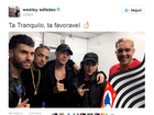 DJ Diplo faz homenagem a Wesley Safadão na web