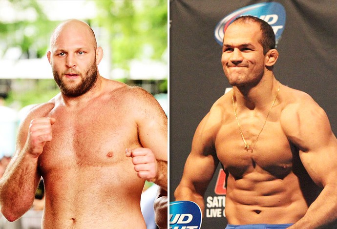 Montagem Cigano x Ben Rothwell (Foto: Combate.com) Montagem Cigano x Ben Rothwell (Foto: Combate.com)
