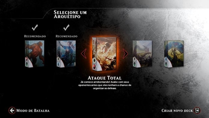 Criação automática de decks busca tornar o jogo mais acessível (Foto: Reprodução / Dario Coutinho)