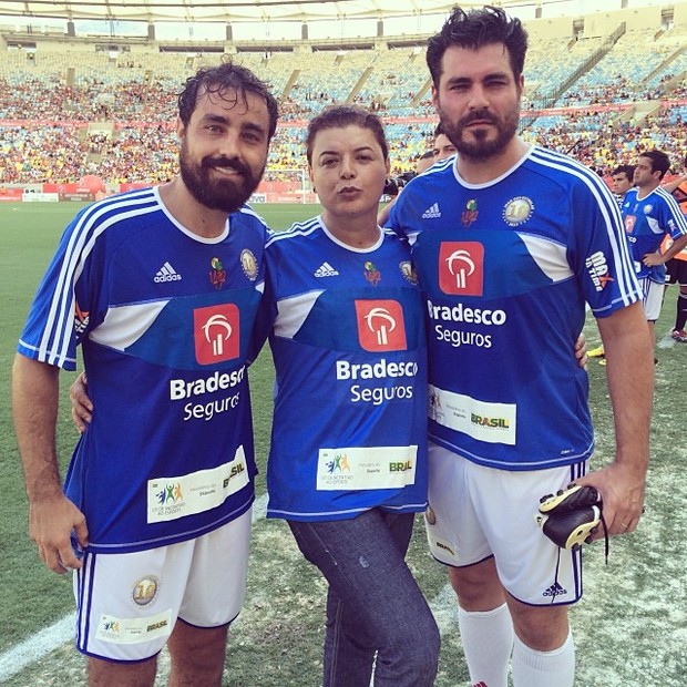 Ricardo Pereira, David Brazil e Thiago Lacerda (Foto: Reprodução/ Instagram)