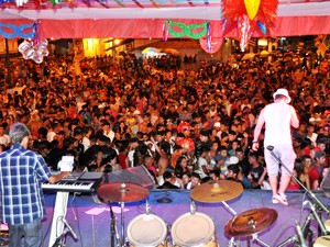 Carnaval em Cruzeiro do Sul (Foto: Francisco Rocha G1)