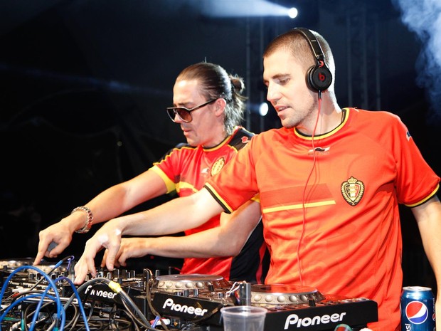 DJs Dimitri Vegas e Like Mike se apresentam no Rio (Foto: Divulgação)