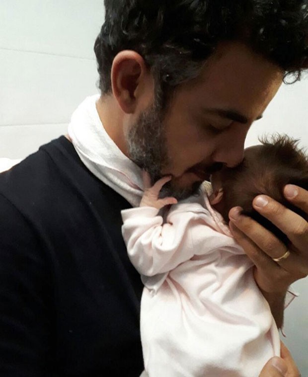 Anderson com Helena: amor de pai (Foto: Reprodução Instagram)