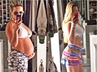 'Morro de saudades da minha barriga seca', diz Ana De Biase após dar à luz
