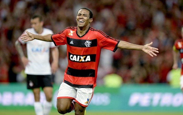 Elias gol Flamengo contra Atlético-PR final Copa do Brasil (Foto: André Durão / Globoesporte.com)
