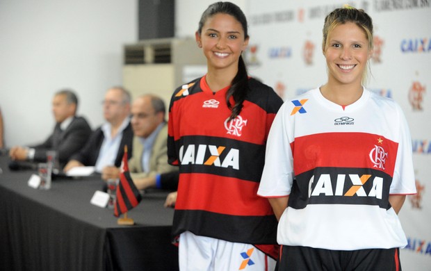 Coletiva Flamengo novo Uniforme Patrocinio  (Foto: Alexandre Vidal/Fla Imagem)
