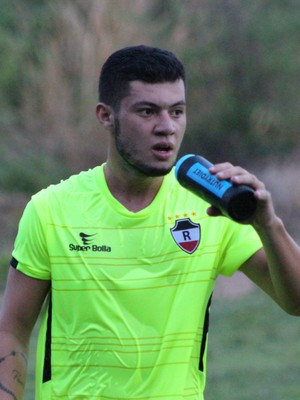 Gabriel, zagueiro do River-PI (Foto: Wenner Tito ) Gabriel, zagueiro do River-PI (Foto: Wenner Tito )