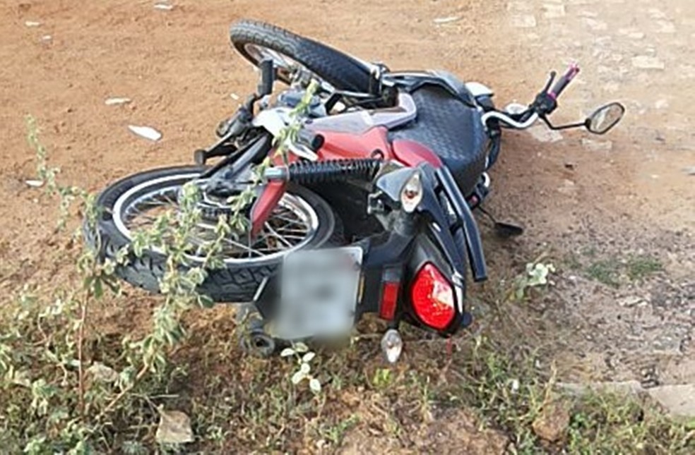 Família inteira estava na moto (Foto: Divulgação/Guarda Municipal de Guamaré)