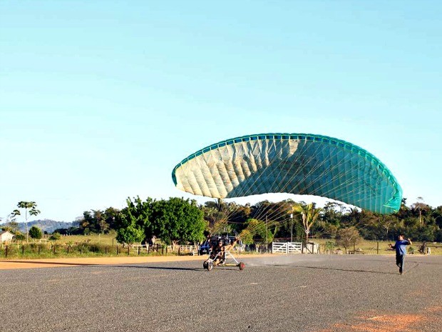 Primeiro voo de paratrike deve ocorre ainda este ano em Rio Branco (Foto: Aldisio Pereira/VC no G1)