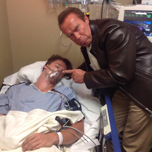 Arnold Schwarzenegger (Foto: Twitter/Reprodução)