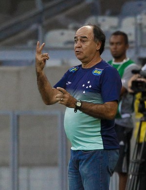 Marcelo Oliveira comandou o Cruzeiro na vitória sobre o Boa Esporte (Foto: Washington Alves/ Light Press)