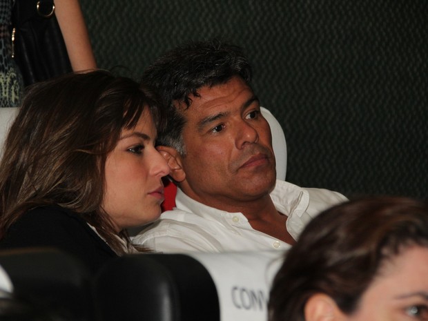 Maurício Mattar com a namorada, Bianca Andrade, no Festival do Rio (Foto: Graça Paes/ Foto Rio News)