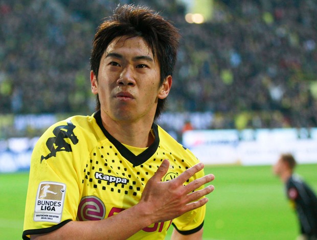 Shinji Kagawa gol  Borussia Dortmund (Foto: Reuters)