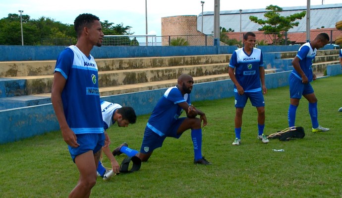 Treino Altos (Foto: TV Clube) Treino Altos (Foto: TV Clube)