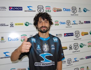 Cristian, meia do Treze (Foto: Silas Batista / Globoesporte.com/pb)