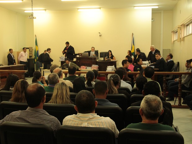 Julgamento Naiara Karine 2016, em Porto Velho, RO (Foto: TJRO/Divulgação)