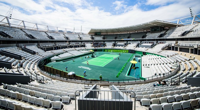 Centro de Tênis no Parque Olímpico (Foto: Renato Sette / Divulgação Prefeitura do Rio)