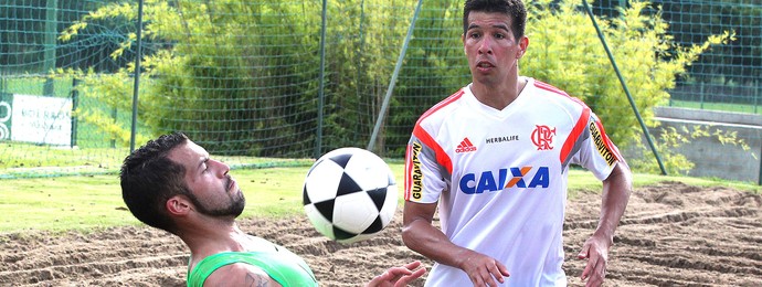 Canteros Treino Flamengo (Foto: Gilvan de Souza / Flamengo)