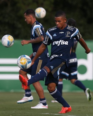 Com Gabriel Jesus no time, Verdão faz coletivo na Academia de Futebol