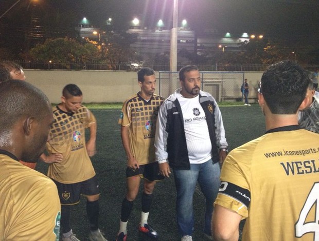 Técnico Maurição convocou 15 atletas para a disputa do Brasileiro de Clubes (Foto: Divulgação/Rio Branco Futebol 7)