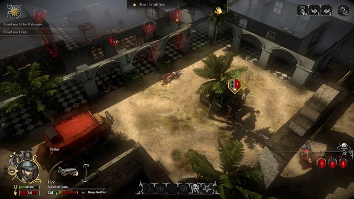 Em Hard West, a defesa pode ser o seu melhor ataque (Foto: Reprodução/Tais Carvalho)