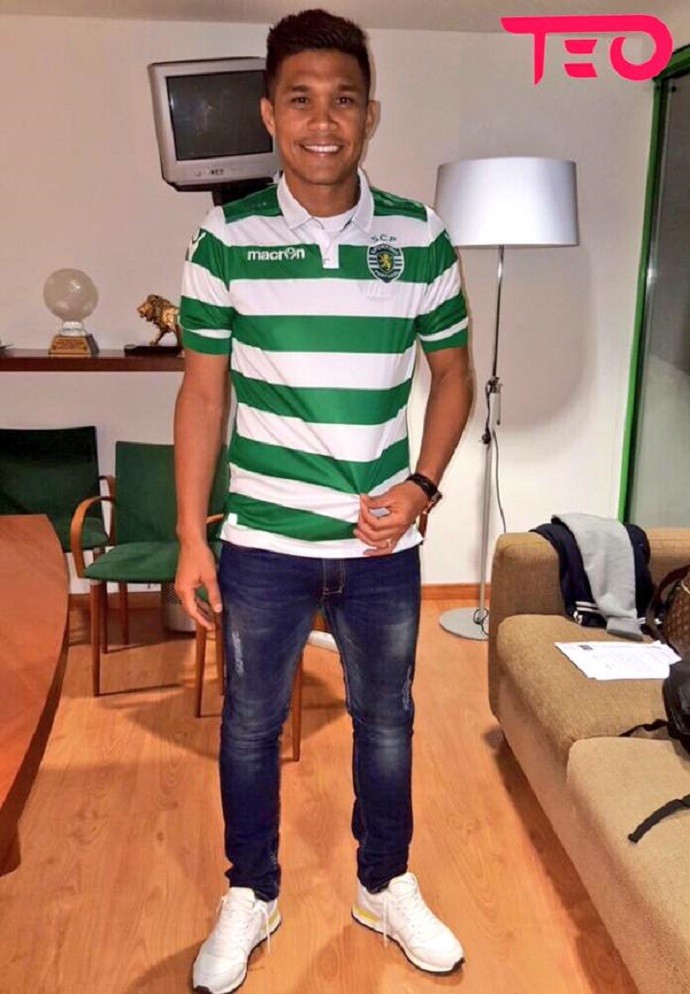 Após negociar com Corinthians, Teo Gutiérrez assina com o Sporting
