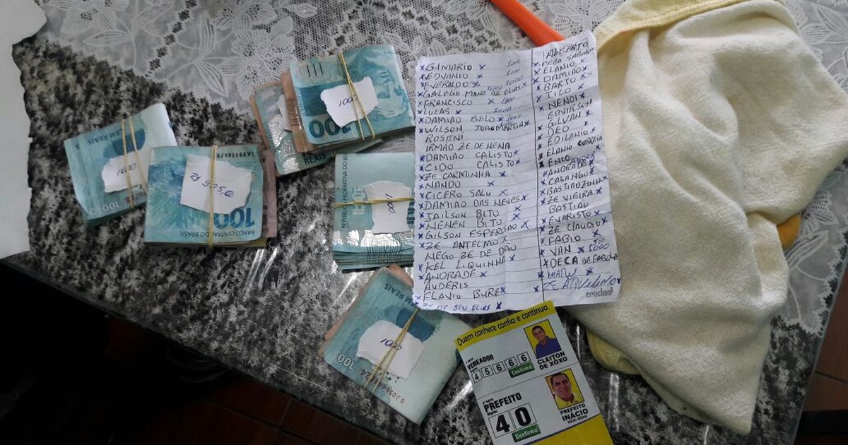 G1 PF apreende lista de eleitores
