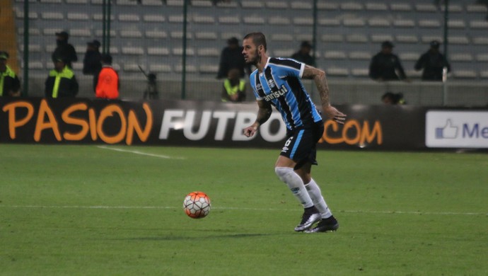 Fred zagueiro Grêmio Toluca (Foto: Eduardo Moura/GloboEsporte.com)