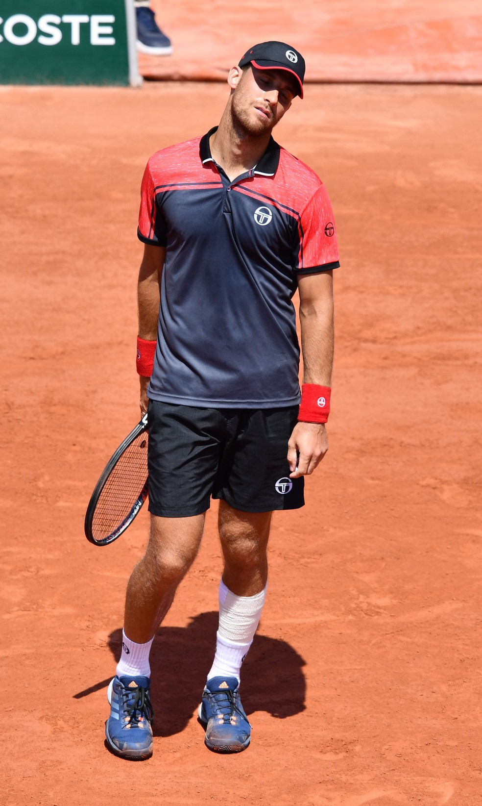 Martin Klizan contra Andy Murray em Roland Garros (Foto: MUSTAFA YALCIN / ANADOLU AGENCY)
