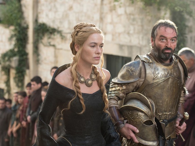 Lena Headey como Cersei Lannister em 'Game of thrones' (Foto: Divulgação)