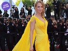 Look do dia: Uma Thurman aposta no amarelo em première