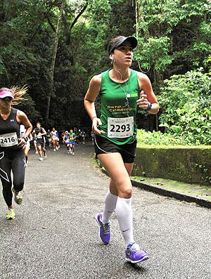 Juliana Salgado Corrida Eu Atleta treino em ladeiras (Foto: Divulgação / Arquivo Pessoal)
