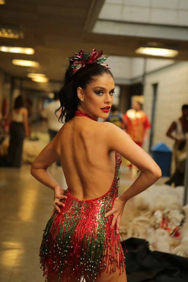  Paloma Bernardi gravação vinheta de carnaval (Foto: Rafael Cusato / Brazil News)