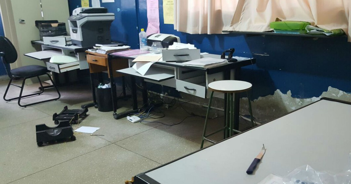 Escola municipal é invadida e furtada em Juiz de Fora - Globo.com