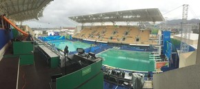 Para Tratar Piscina Rio 2016 Cancela Treino Matinal De Saltos No Maria Lenk Saltos Ornamentais Globoesporte Com