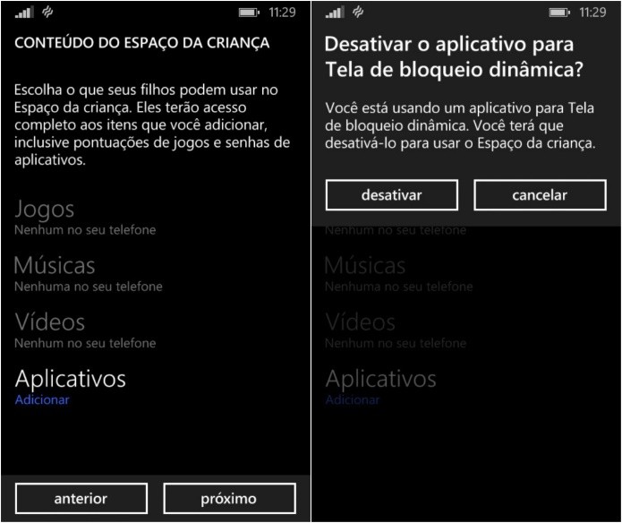 Confirme que deseja desativar o aplicativo da tela de bloqueio (Foto: Reprodução/Helito Bijora)