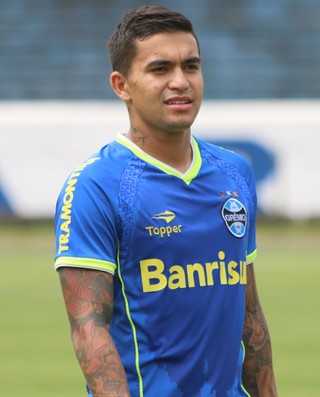 Dudu Grêmio treino (Foto: Eduardo Deconto/GloboEsporte.com)
