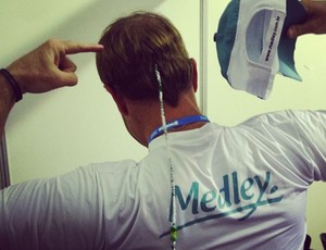 Rubens Barrichello tererê cabelo stock car (Foto: Reprodução/Instagram)