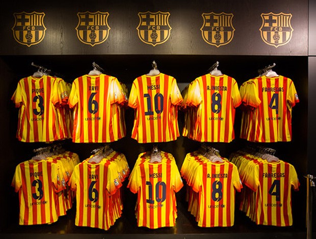 barcelona camisas (Foto: Divulgação)